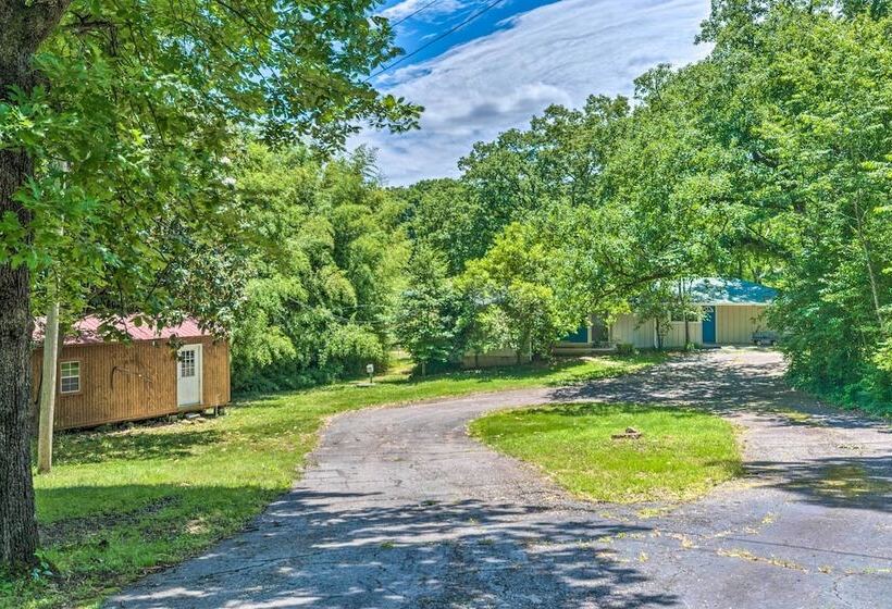 Updated Deck & Dock: Lakefront Home In Hot Springs