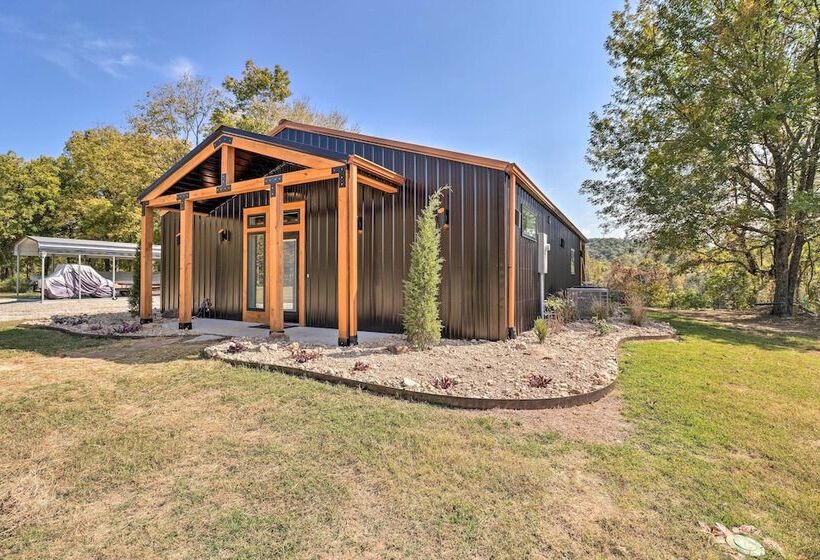 Modern Norfork House W/ Patio On White River!