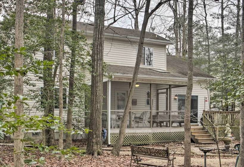 Ocean Pines House W/ Screened In Deck & Grill!