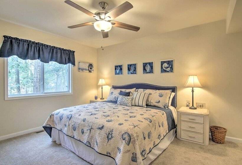 Ocean Pines House W/ Screened In Deck & Grill!