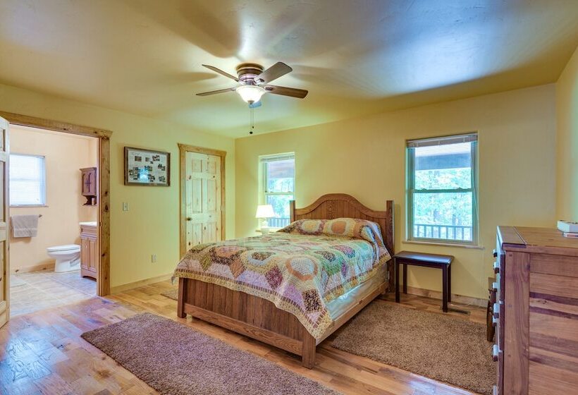 Spacious Log Cabin In Fairland, 1 Mi To Grand Lake