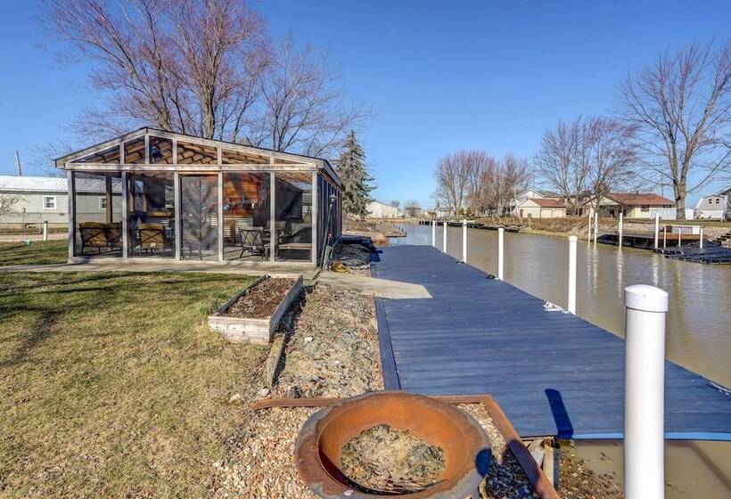 Port Clinton House W/ Boat Dock On Portage River!