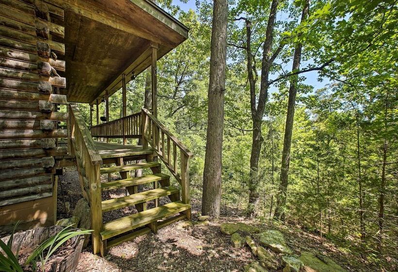 Secluded Studio W/ Deck, ~8 Miles To Beaver Lake!