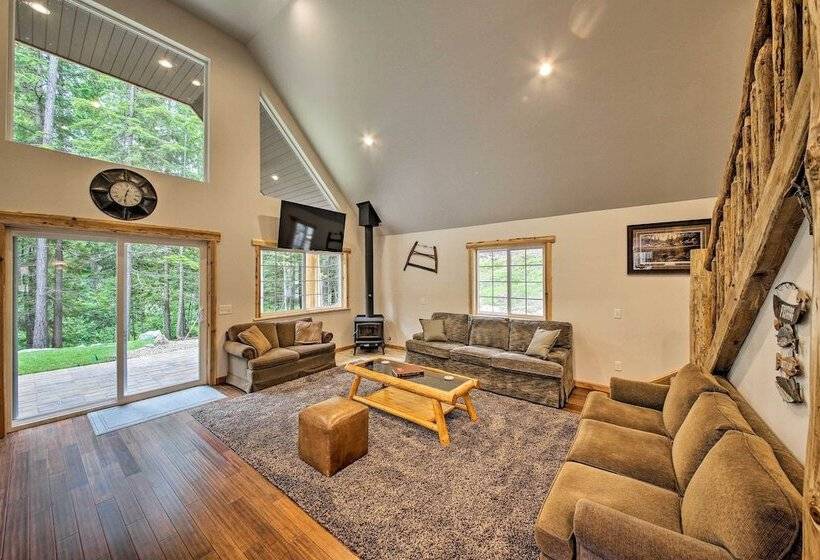 Spacious Cabin By Priest Lake & Elkins Resort