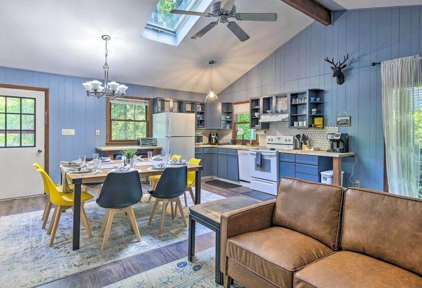 Wraparound Deck: Big Bass Lake Home In Gouldsboro