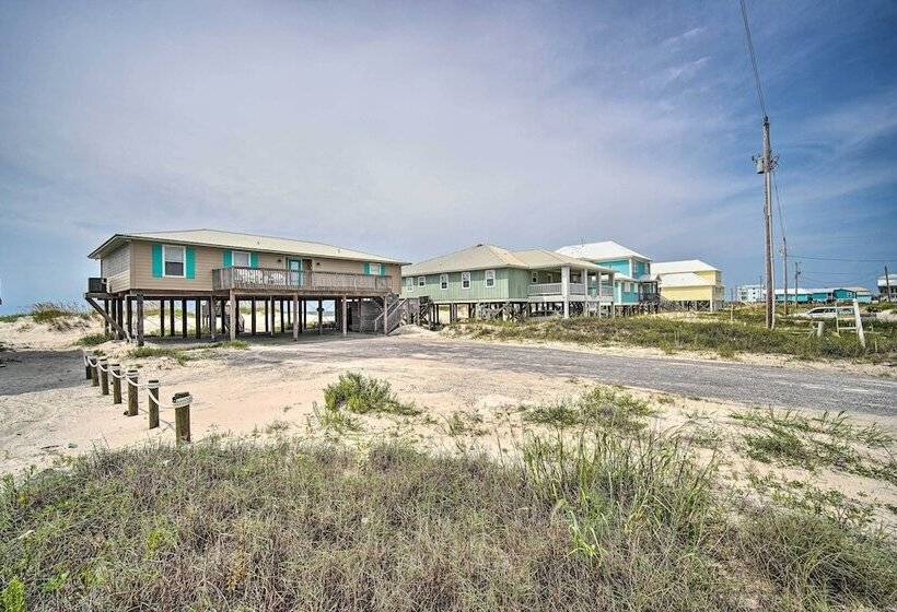 Sunny Gulf Shores Haven, 3 Mi To Fort Morgan!