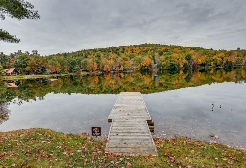 Waterfront Newbury Retreat W/ Grill & Dock!