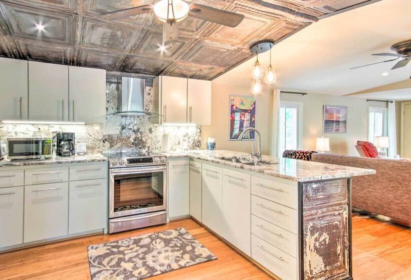 Cheery Swansea Home On Calmont Pond W/ Dock!