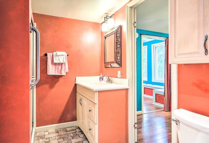 Cheery Swansea Home On Calmont Pond W/ Dock!
