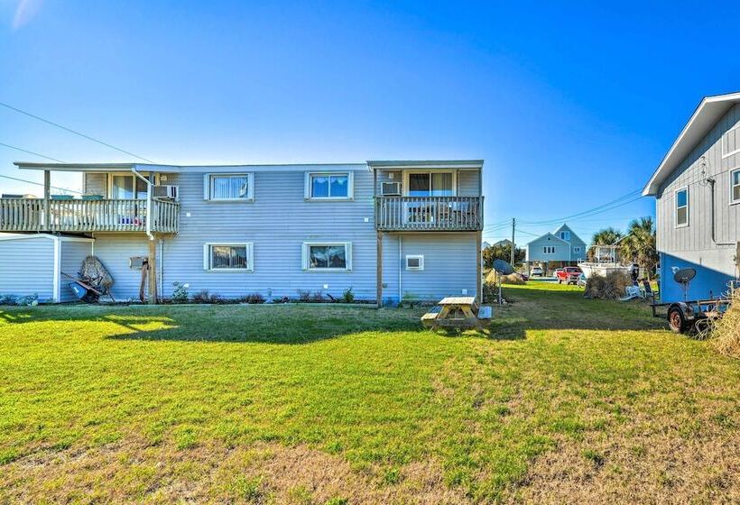 Coastal Atlantic Beach Duplex < 1 Mi To Boardwalk!