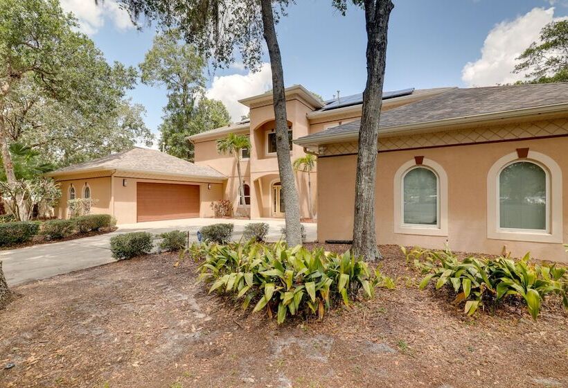 Contemporary Brandon Home W/ Pool & Game Room