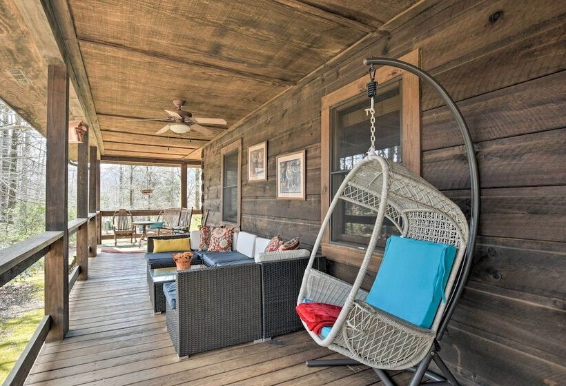 Creekside Marietta Cabin Retreat W/ Fire Pit!