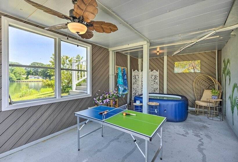 Idyllic Waterfront Home W/ Game Room & Dock
