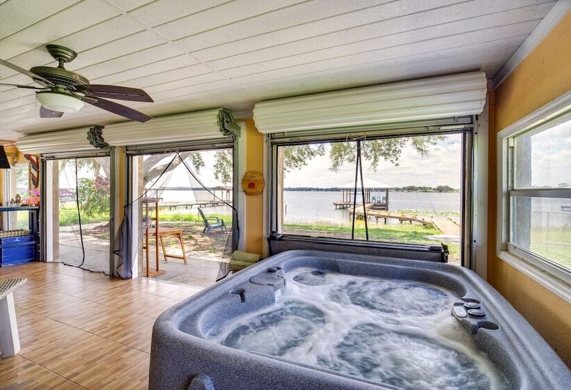 Lake Francis Lily Pad   Home W/ Hot Tub & Dock!