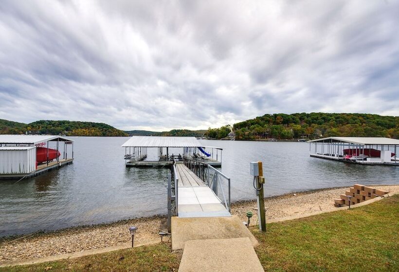 Lake Of The Ozarks Home W/ Dock & Water Slide