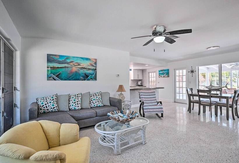 Palm City Canalfront Home W/ Boat Dock & Fire Pit!