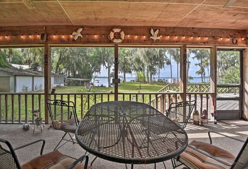 Pirate Cove  Home In Welaka: Dock & River Access!