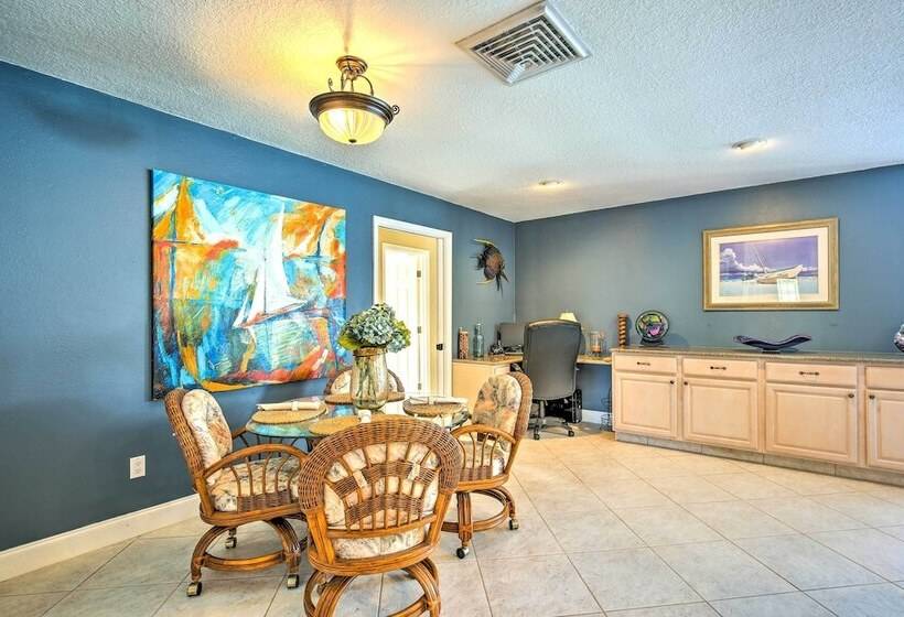 Tropical Apollo Beach House W/ Pool & Dock!
