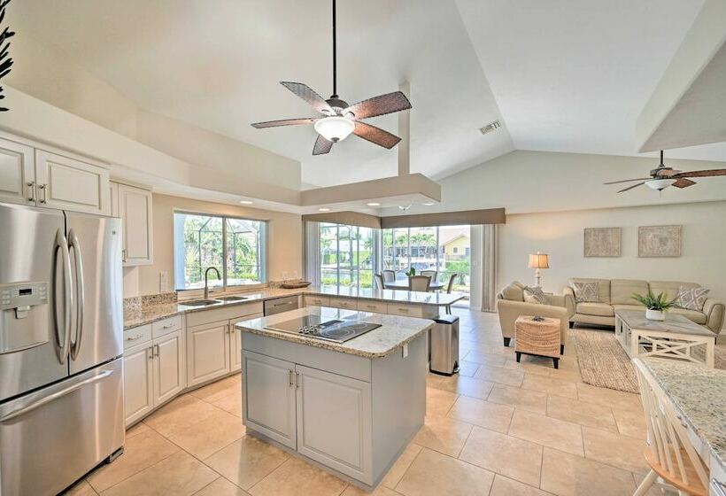 Waterfront Home W/ Pool, Spa & Dock: Walk To Beach