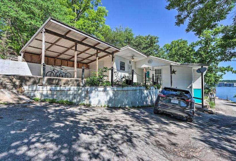 Waterfront Lake Ozark Home W/ Dock & Boat Slip!