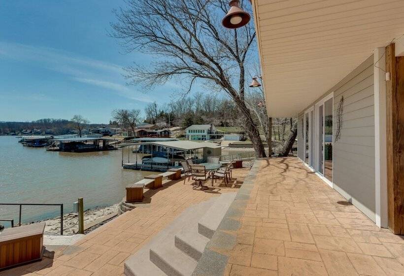 Waterfront Lake Of The Ozarks Home W/ Private Dock