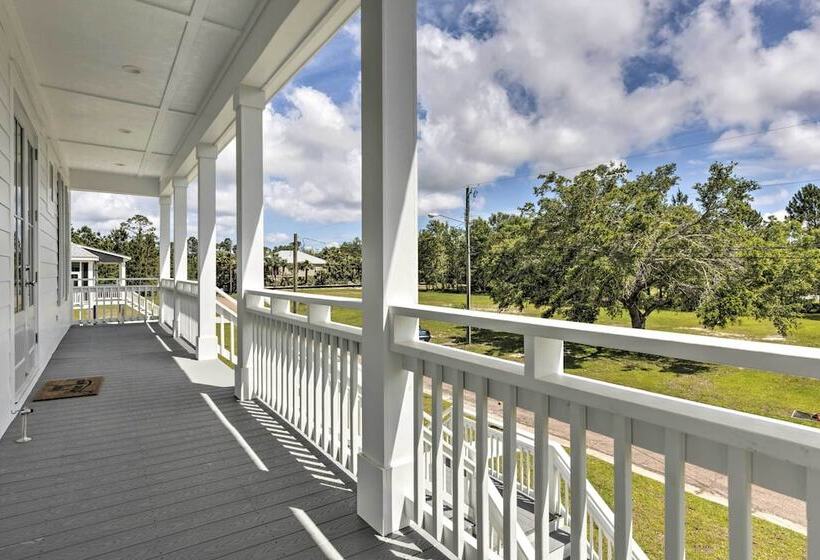 Coastal Waveland House 1/2 Block To Pub Beach