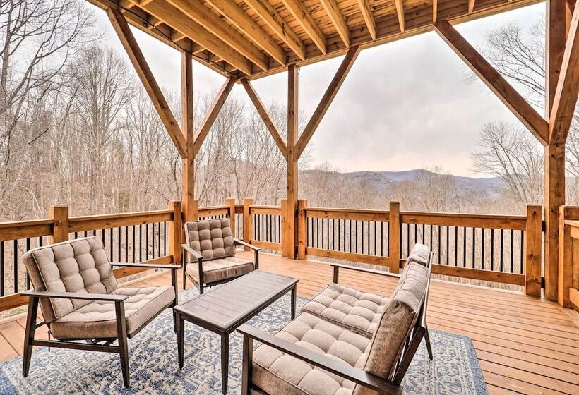 Mountainside Retreat W/ Fire Pit In Banner Elk