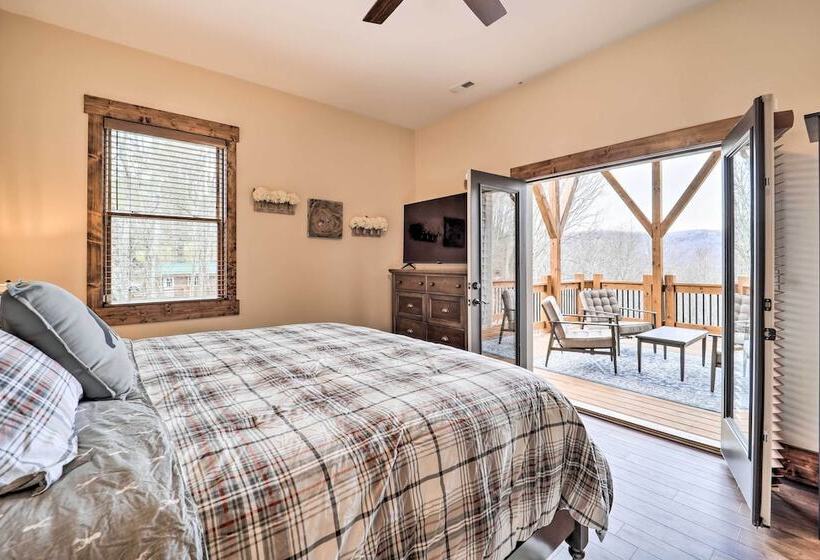 Mountainside Retreat W/ Fire Pit In Banner Elk