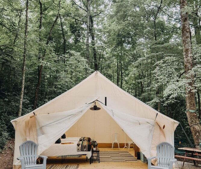 酒店 Timberline Glamping At Unicoi State Park