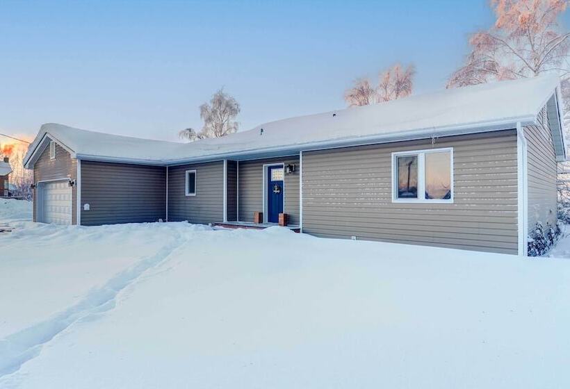 Lakefront Fairbanks Home W/ Private Beach!