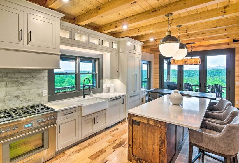 Luxe Retreat W/ Mtn View < 5 Mi To Lake James