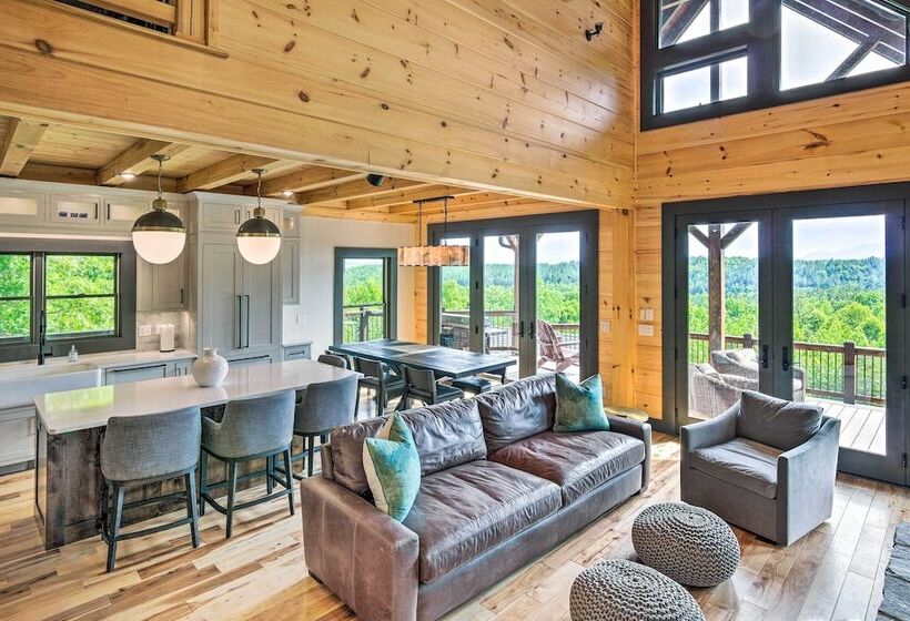 Luxe Retreat W/ Mtn View < 5 Mi To Lake James