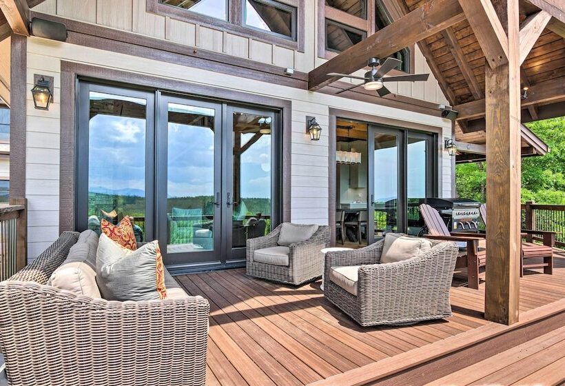 Luxe Retreat W/ Mtn View < 5 Mi To Lake James