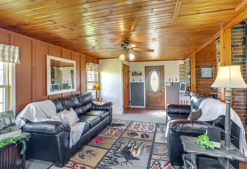 Quiet Shiloh Retreat W/ Spacious Yard & Fireplace!