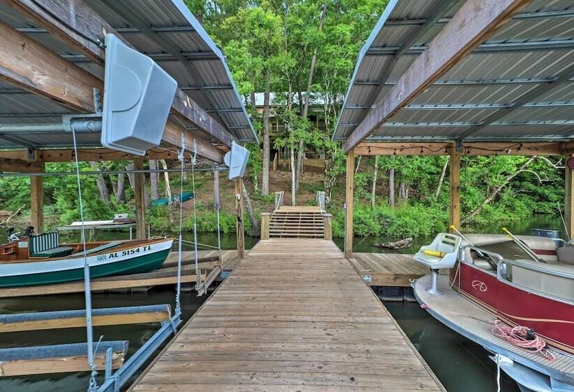 Rustic Chic Riverfront Home W/ Dock, Deck & Canoes
