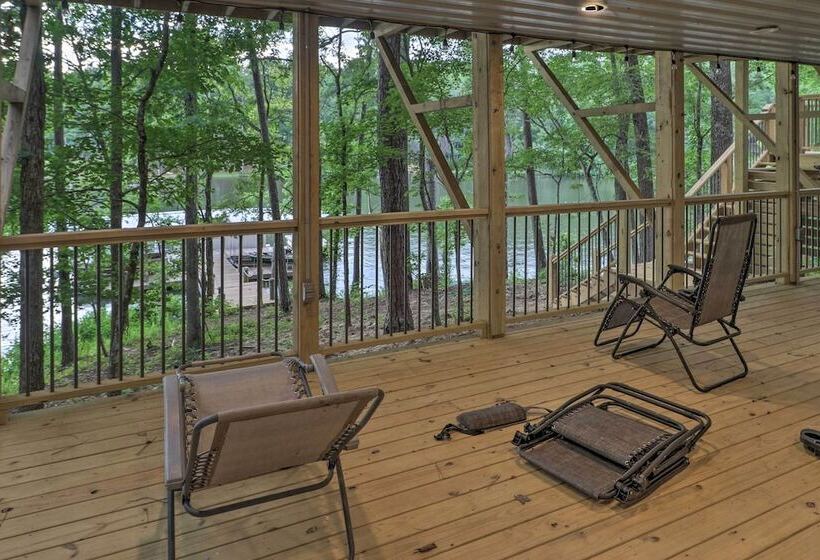 Rustic Chic Riverfront Home W/ Dock, Deck & Canoes