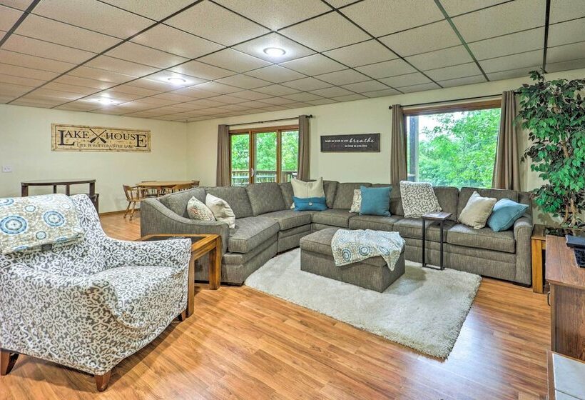 Waterfront Home On Beaver Lake W/ 2 Decks!