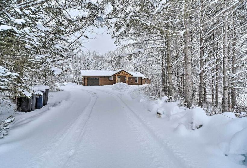 Frederic Lakefront Retreat W/ Dock & Patio!