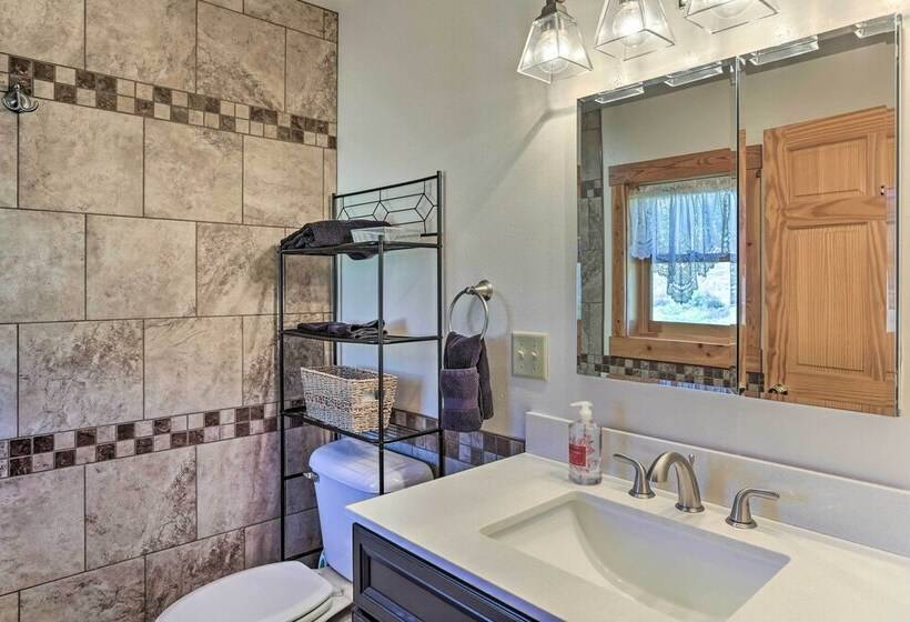 Hill City Log Cabin W/ On Site Trout Fishing!