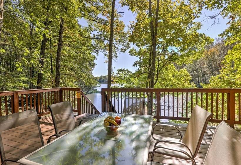 Hocking Hills Lake Gem W/ Hot Tub, Dock, 100 Acres
