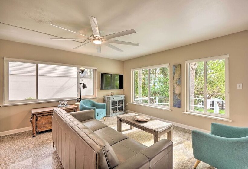 Pet Friendly Waterfront Home   2 Mi To Beach!