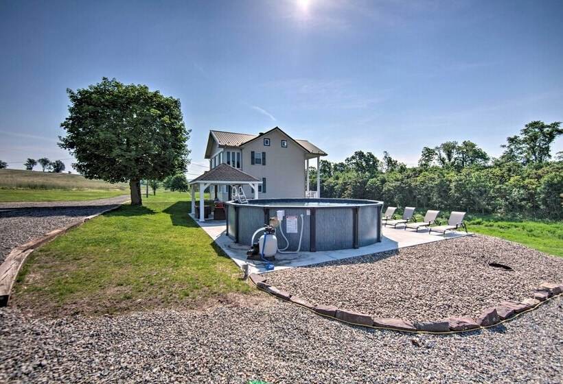 Remote Escape: Halifax Farmhouse W/ Pool & Hot Tub