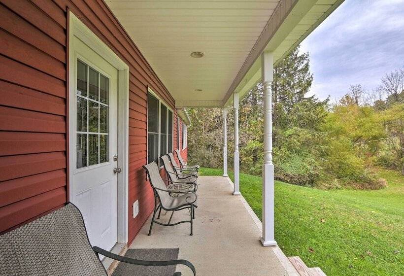 Sugar Grove Escape W/ Hot Tub & Remote Workspace!
