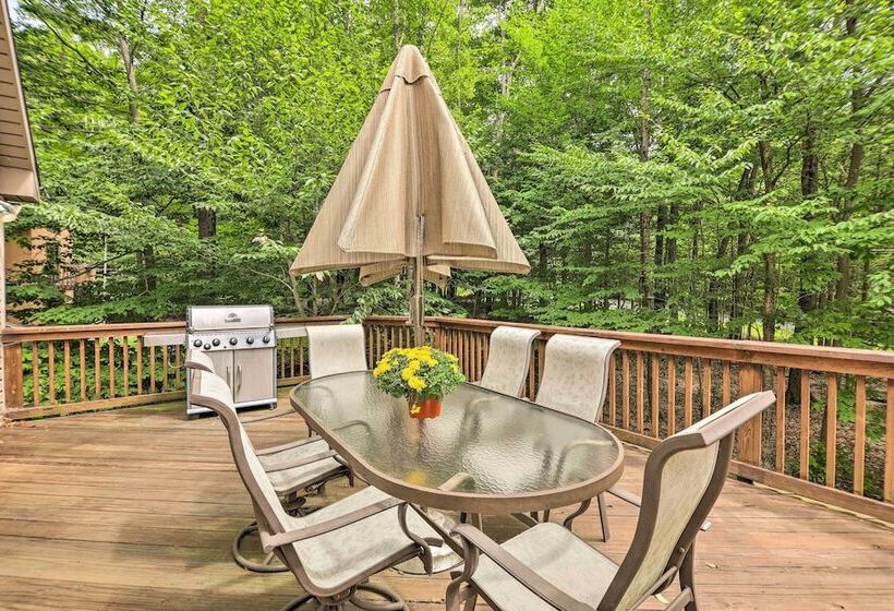 Fire Pit, Indoor Pool Access: Big Bass Lake Cabin