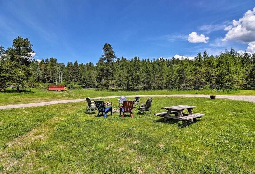 Custom Cabin W/ Grill & Fire Pit: 7 Mi To Glacier!