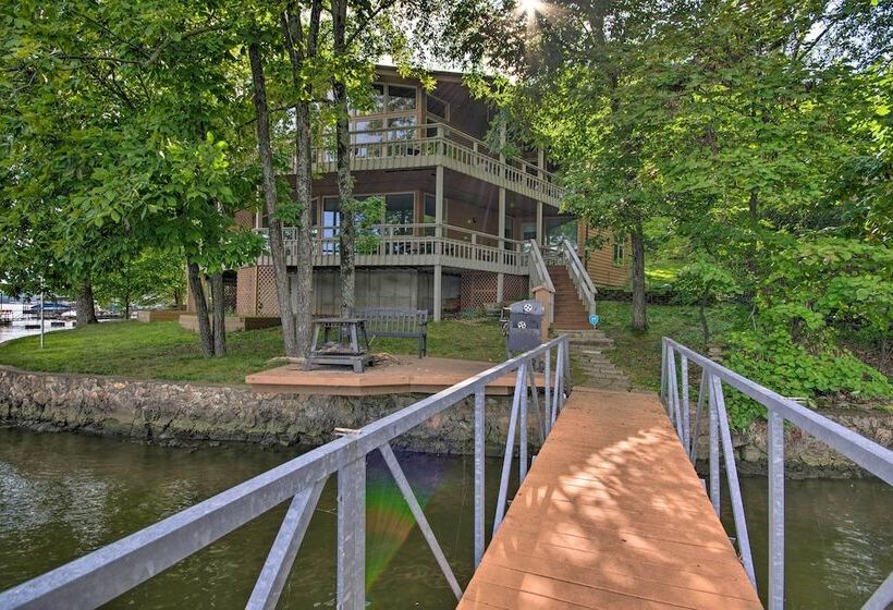 House On Lake Of The Ozarks W/ Dock & Pool Table!
