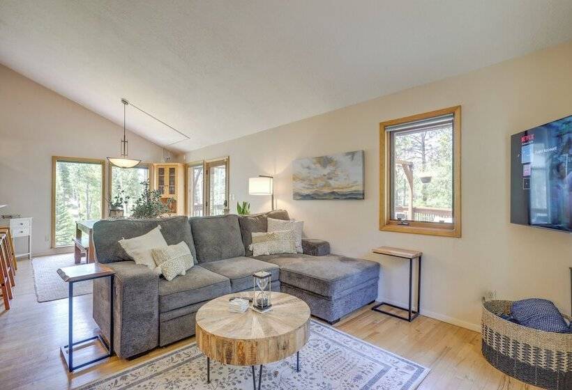 Grand Home W/ Hot Tub: 5 Mi To Angel Fire Resort!