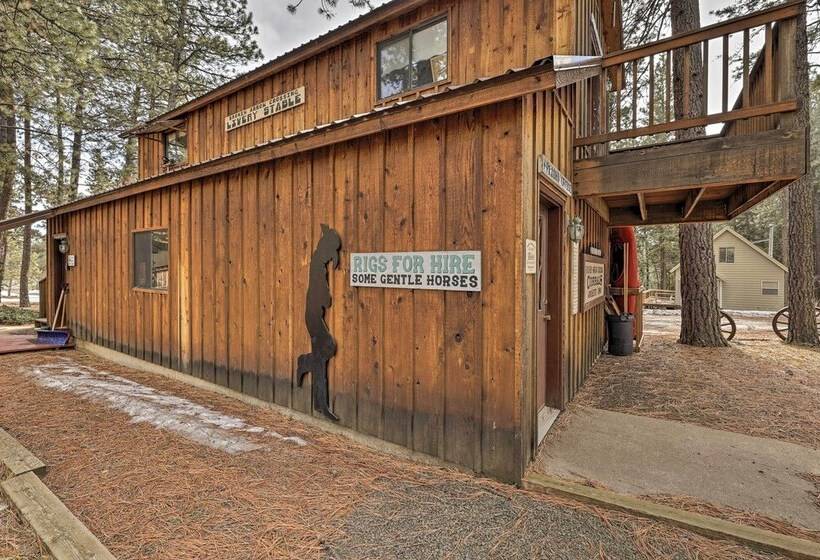 Rustic Western Home: Walk To Winchester Lake!