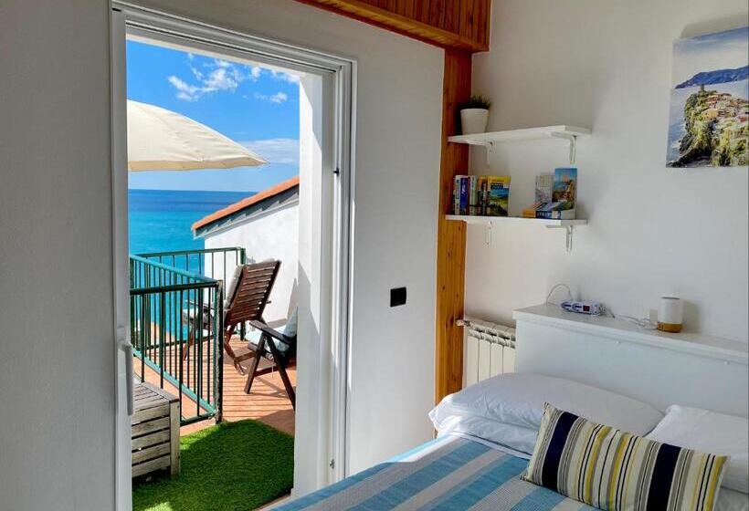 Пансион La Marina Camera Singola Con Terrazzo Privato Vista Mare