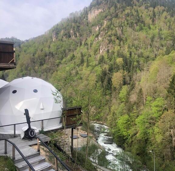 فنادق الكبسولة Kaledome Orman Evleri